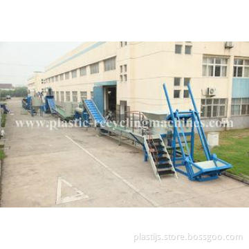 PET flake bottle clean, strap Waste Plastic Recycling Machi
